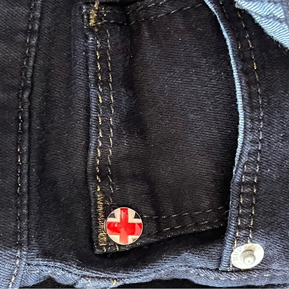 Hudson BLAIR Dark wash High Rise super skinny crop jeans size 27 NWT - Picture 10 of 10